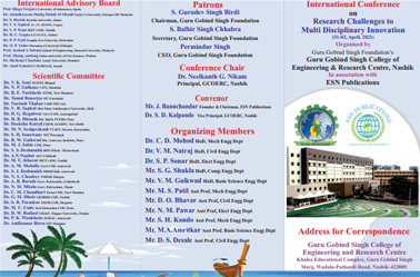International Conference Science & Engineering for Sustainable Development (ICSESD)
