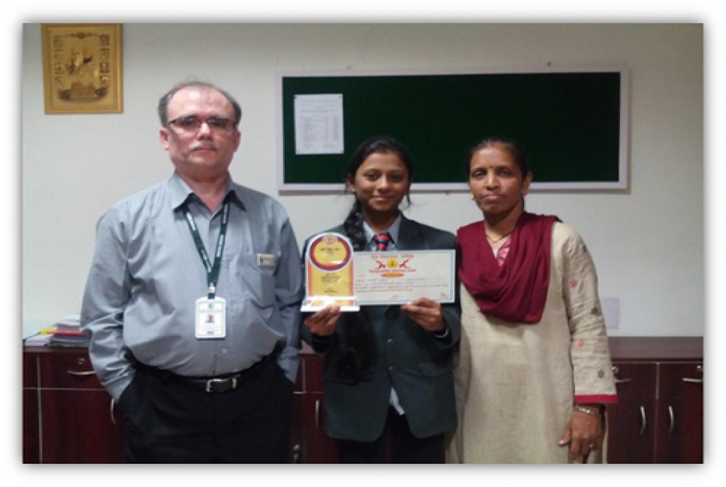 Winner of Yoga Competition