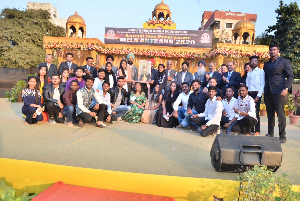 House-Cup Won by Civil  Engineering Department 2019-20.