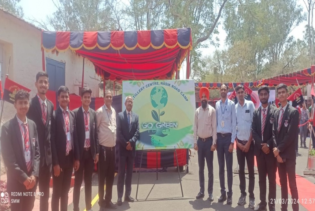 Go Green Seminar Cum Exhibition organized by the Artillery Centre